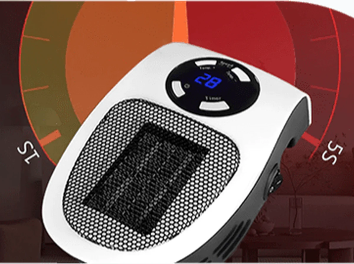 Select Low, Medium, or High PTC Ceramic Airflow